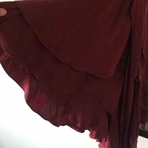 Silk Zimmerman burgundy dress (worn once!) - Picture 5 of 6